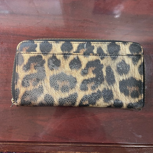 Kate Spade Leopard Print Wallet - Picture 2 of 8